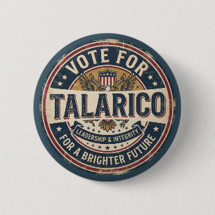 Talaricoに投票しよう 民主党選挙 缶バッジ