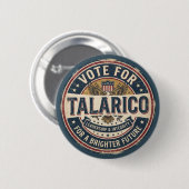 Talaricoに投票しよう | 民主党選挙 缶バッジ (正面&裏面)
