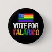Talaricoに投票 2026年選挙 缶バッジ (正面)