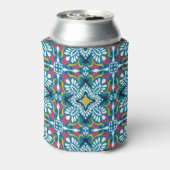 Talavera Mosaic:多文化シームレス壁紙。 缶クーラー (缶裏面)