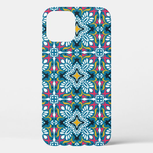 Talavera Mosaic:多文化シームレス壁紙。 Case-Mate iPhoneケース (裏面)