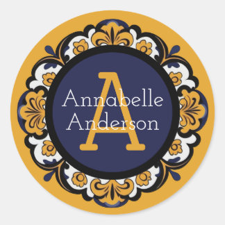 Talavera Personalize Sticker ラウンドシール