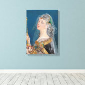 Talbot Hughes キャンバスプリント (インサイチュ (ウッドフロア))