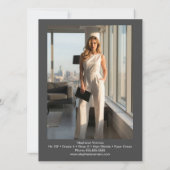 Talent Essentials Flip Card | Custom Comp Cards 招待状 (裏面)