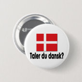Taler du danskか。 缶バッジ (正面&裏面)