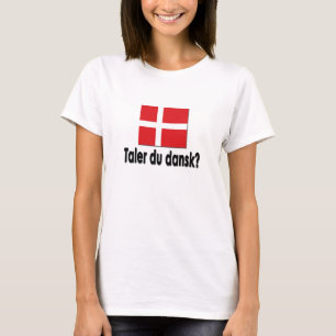 Taler du danskか。 tシャツ