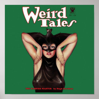 Tales風変わりヴィンテージパルプが美しくRをカバー ポスター