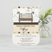 Tales from the Crib Storybook Shower招待状 招待状 (スタンド正面)