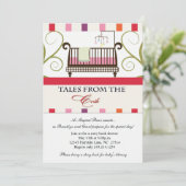 Tales from the Crib Storybook Shower招待状 招待状 (スタンド正面)