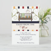 Tales from the Crib Storybook Shower招待状 招待状 (スタンド正面)