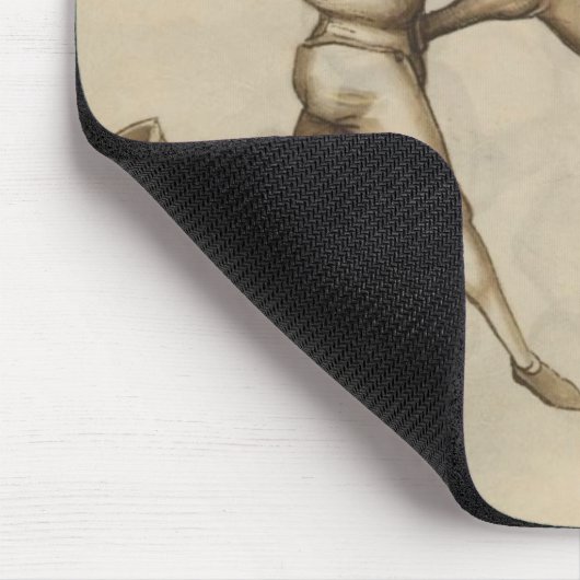 Talhofferの蹴り マウスパッド (コーナー)