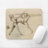 Talhofferの蹴り マウスパッド (マウス)