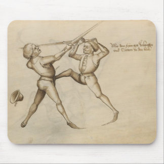 Talhofferの蹴り マウスパッド