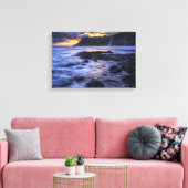 Talisker Bay Isle of Skye  キャンバスプリント (インサイチュ (リビング))