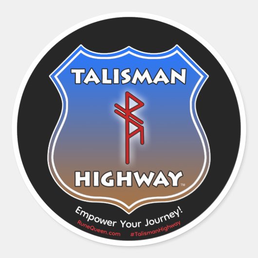 Talisman Highway RuneQueen ラウンドシール (正面)