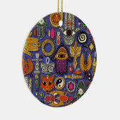 talismans violet blue セラミックオーナメント (右)