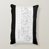 Talithaの歌の叙情詩のアクセントの枕 アクセントクッション (裏面(縦))