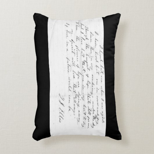 Talithaの歌の叙情詩のアクセントの枕 アクセントクッション (正面(垂直))