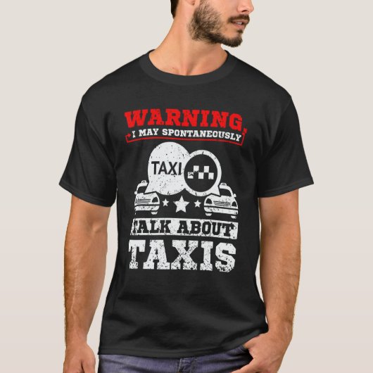 Talk about taxis tシャツ (正面)