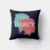 Talk Darcy To Me IV クッション (裏面)