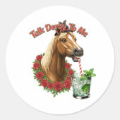 Talk Derby To Me ステッカー (正面)