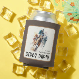 Talk Derby to Me 競走馬 ブラウン 缶クーラー