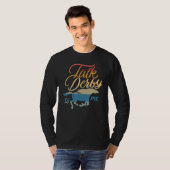 Talk Derby To Me     Racing Horse Pun Quote Humor  Tシャツ (正面フル)
