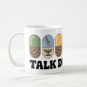 Talk Dirt to Me Mug | Funny Gardening Coffee コーヒーマグカップ (左)
