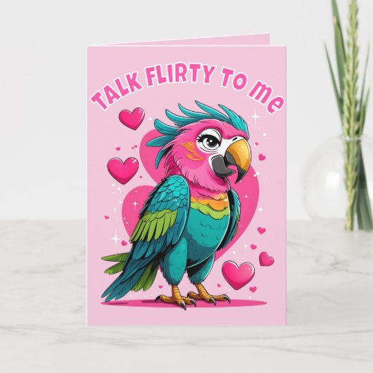 Talk Flirty To Me Card カード (正面)