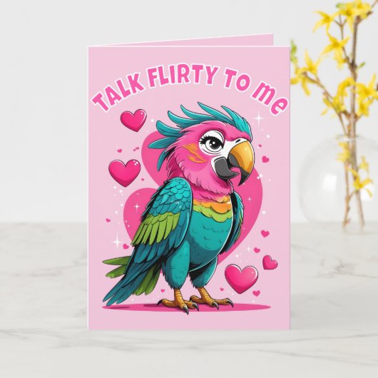 Talk Flirty To Me Card カード (黄色い花)