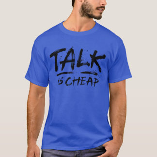 Talk Is Cheapブランケット レトロ Tシャツ