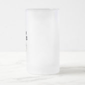  TALK LESS MORE BASS PASS THE BEER フロストグラスビールジョッキ (中央)