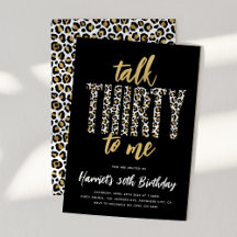 Talk THIRTY to Me! 30歳の誕生日パーティー