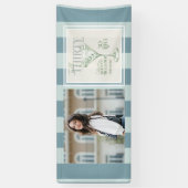 Talk Thirty To Me Martini 30th Birthday Photo 横断幕 (縦)