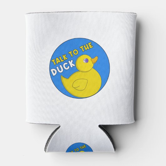 Talk to the Duck 缶クーラー (正面)