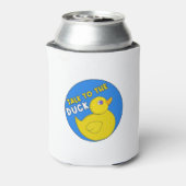 Talk to the Duck 缶クーラー (缶裏面)