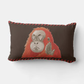 Talk to the Hand Throw Pillow ランバークッション (裏面)