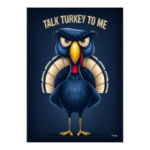 Talk Turkey to Me - 面白い怒った七面鳥のキャラクター