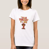 Talk Turkey To Me Retro Funny Thanksgiving Tシャツ (正面)