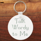 Talk Wordy to Me Rumi Keychain キーホルダー (正面)