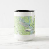 Talkeetna Alaska End of the Road マグカップ (中央)