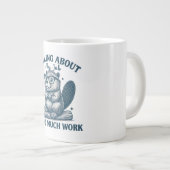 Talking About My Job Is Too Much Work マグカップ – ジョーク (正面右)