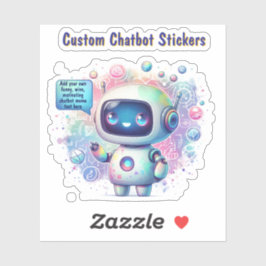 Talking Chatbotの作成ミーム漫画テンプレート シール