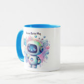 Talking Chatbotの作成ミーム漫画テンプレート マグカップ (正面左)