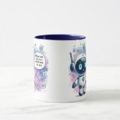 Talking Chatbotの作成ミーム漫画テンプレート マグカップ (中央)