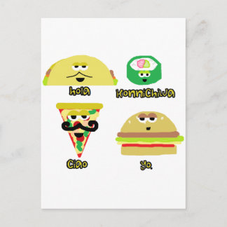 Talking Foods ポストカード