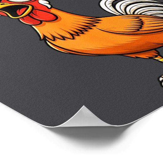 Talking Funny Chicken  ポスター (角)