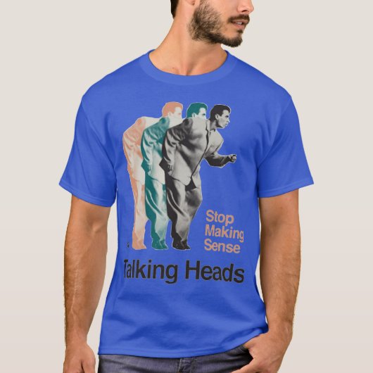 Talking Heads Stop Making Sense ジョークTシャツ Tシャツ (正面)