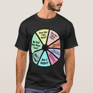 Talking Heads T-Shirt一生の円グラフに一度 Tシャツ