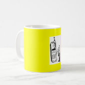 Talking_on_Cell_Phone_1、オハイオ州! 私は電話を得ました! コーヒーマグカップ (正面左)